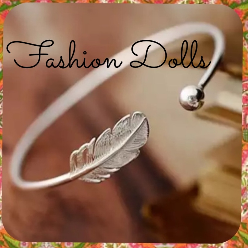 SS 925 Bohemian Feather Wrap Bracelet▪️New
